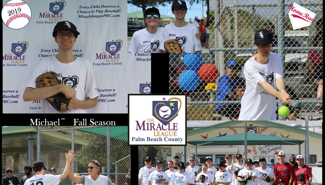 Michael @ The Miracle League of Palm Beach County