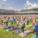 Yoga In the Outfield