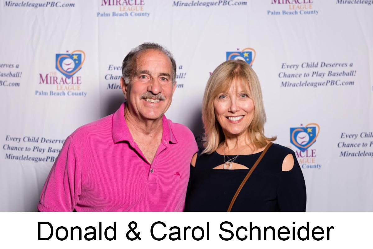 MLPBC Sponsors: Donald & Carol Schneider